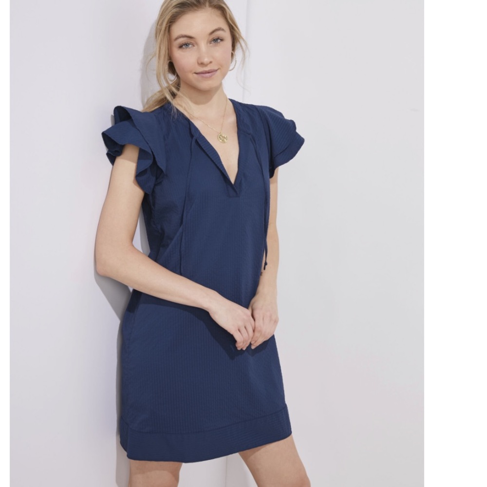 Like new Vineyard Vines Harbor Flutter Vineyard Tunic Dress